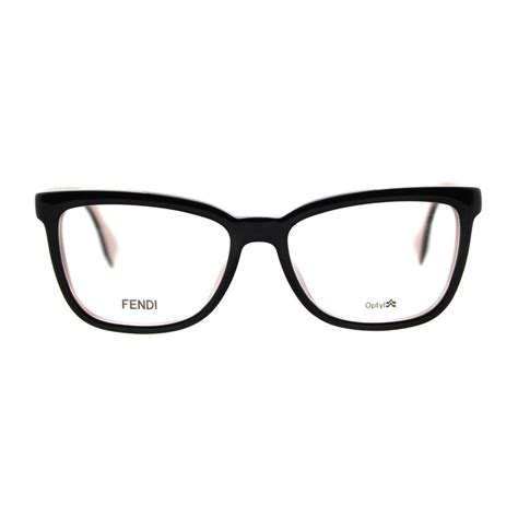 fendi ff0122|Fendi 51 mm Black Eyeglass Frames .